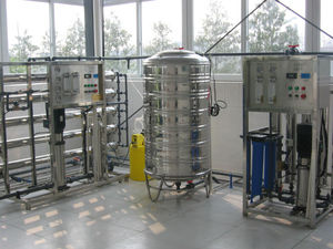 宁波宏旺水处理设备有限公司；医院纯化水处理设备