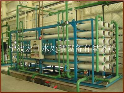 宏旺中水回用水设备过程及处理方法