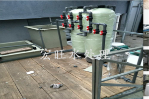 温州一诺医药有限公司废水处理设备在安装调试中
